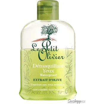 Odličovač Odličovač voděodolného líčení očí Le Petit Olivier – olivový olej, 125 ml