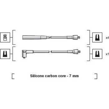 Zapalovací kabel Sada kabelů pro zapalování MAGNETI MARELLI 941318111249