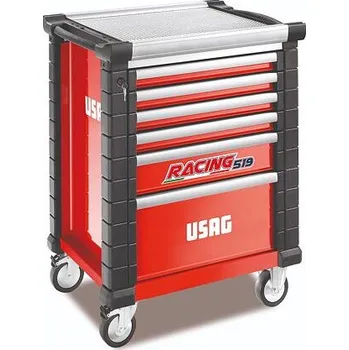 Montážní dílenský vozík na nářadí USAG 519 RS6/3V