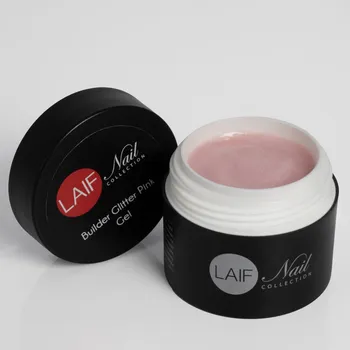 Umělé nehty Laif Stavební kamuflážní Glitter Pink UV/LED gel 30ml