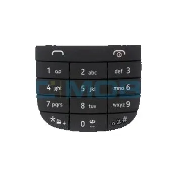 Náhradní klávesnice pro mobilní telefon Klávesnice Nokia Asha 203 černá - 9793Q13 a zpět 3 Kč s ATC Clubem