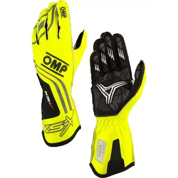 Rukavice OMP Karting Rukavice KS-X (i dětské) Žlutá S