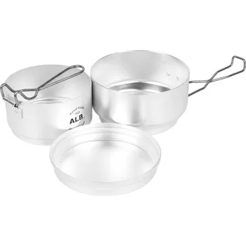 Kempingové nádobí ALB forming Hliníkový ešus, 3-dílný