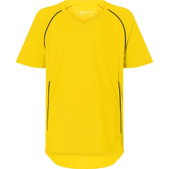 Moto dres Daiber Dětské týmové tričko JN 386K Velikost: XL, Barva: žlutá-černá