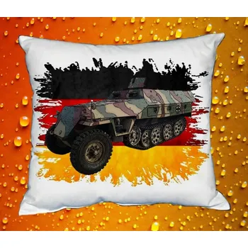 Dekorativní polštářek Polštářek SdKfz 251 (vojenský polštář army)