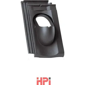 HPI Prostup. taška plast. proTondach Polka prům. 100mm červenohnědá