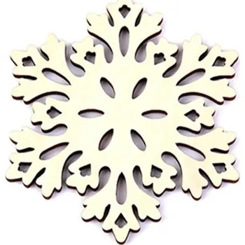 Dřevěný tácek pod kávu | podložka pod hrnek, styl vločka - číslo3