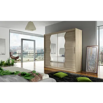 Šatní skříň Falco Skříň Berger X dub sonoma