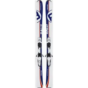 Sjezdové lyže PORSCHE HEAD 8 Series Rally Skis Lyže výkonostní sjezdové bílomodrá Porsche 953 (All-mountain lyže v designu rallye Dakar: rychlost a stabilita pro širokou škálu sněhových podmínek. Sendvičová konstrukce World Cup s dřevěným jádrem.)
