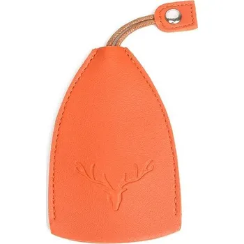 Klíčenka s pouzdrem a motivem jelena - oranžový