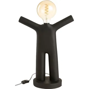 Lampička Černá stolní lampa J-Line Xua