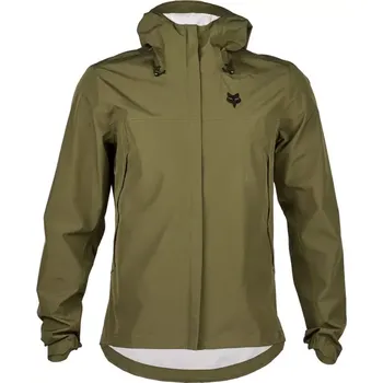 Cyklistická bunda Fox Ranger 2.5L Water Jacket M olive green