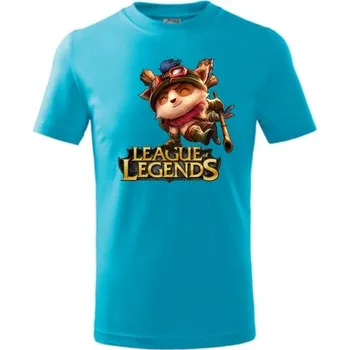 Pánské tričko ON-DESIGN Tričko s League of Legends 2 Velikost: S, Barva: tyrkysová
