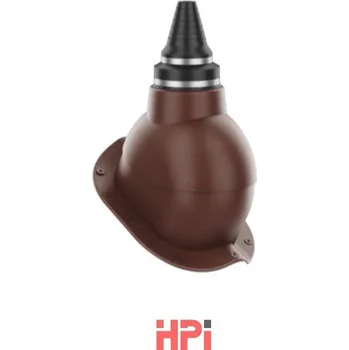 HPI Anténní prostup set - vysoký profil - pro plech.tvarované krytiny - hnědá