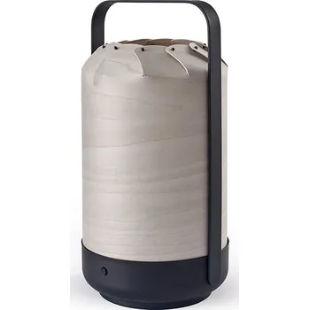 LZF Přenosná LED lampička z dřevěné dýhy Mini Chou Dekor: Šedý CHOU MN LED 29