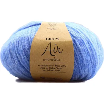 Příze Drops Air Uni 16 modrá