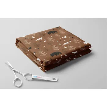 Softshell s beránkem, Lesní zvěř Barva: Hnědá