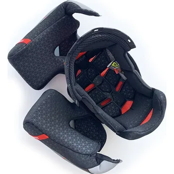 Helma na motorku XRC 865 cheek pads + crown liner XL