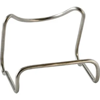 Stojan na víno stojan Eschenfelder na 1 sklenici 750/1000 ml + Nerezový stojan Eschenfelder drží klíčicí sklenici vzhůru nohama a v nakloněné poloze. Díky tomu všechna přebytečná voda po proplachování semen odteče a klíčky nebudou plesnivět nebo se zapařovat.