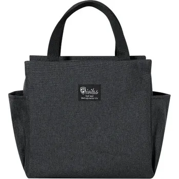 Outdoorové zavazadlo Skladná voděodolná pikniková termo taška - Černá