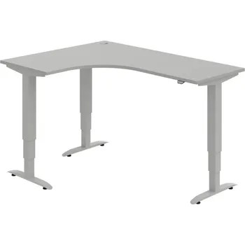 Kancelářský vozík HOBIS trigon elektr.stavitelný stůl stand.ovlad. - MST 3 60 P, šedá + doprava zdarma