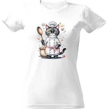 Dámské tričko Tričko s potiskem Kuchtík dámské