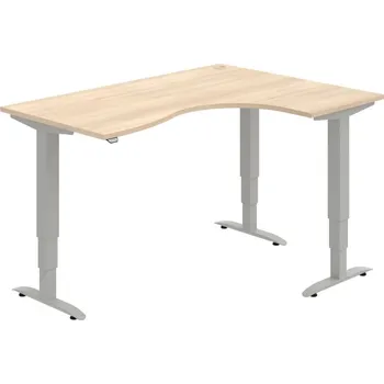 Kancelářský vozík HOBIS trigon elektr.stavitelný stůl stand.ovlad. - MST 3 2005 L, akát + doprava zdarma