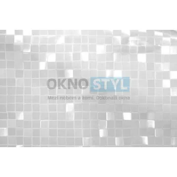 Tapeta Statická fólie - geometrické vitráže (S4530)