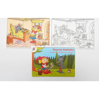 omalovánky Mičánek Omalovánky A5 Červená Karkulka 4079