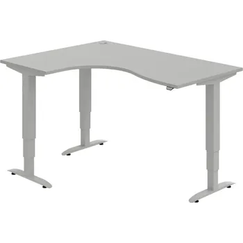 Kancelářský vozík HOBIS trigon elektr.stavitelný stůl stand.ovlad. - MST 3 2005 P, šedá + doprava zdarma