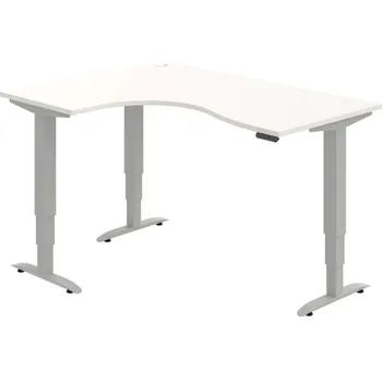 Kancelářský vozík HOBIS trigon elektr.stavitelný stůl paměť.ovlad. - MST 3M 2005 P, bílá + doprava zdarma