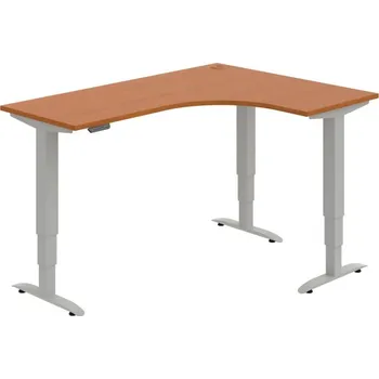 Kancelářský vozík HOBIS trigon elektr.stavitelný stůl paměť.ovlad. - MST 3M 60 L, třešeň + doprava zdarma