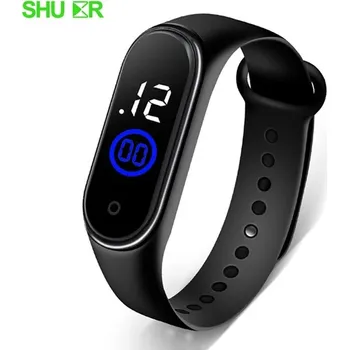 Hodinky Sportovní hodinky - silikonové LED hodinky - M4B