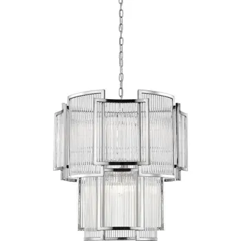 Zuma Line Luxusní závěsné křišťálové svítidlo Sergio ⌀ 56cm Barva: Chrom