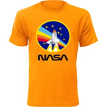 Pánské tričko Challenger NASA oranžové