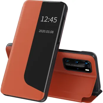 Pouzdro na mobilní telefon Pouzdro Huawei P40 Pro eFold Series oranžové