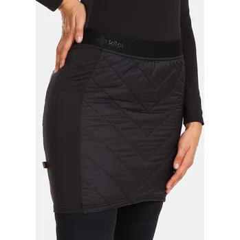 Dámská sukně Dámská zateplená sukně KILPI Lian černá Velikost: 44, kód: KP-UL0423KIBLK44