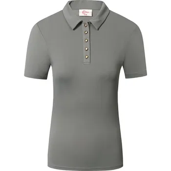 COVALLIERO Polokošile dámská S/S 2023 - šedá, vel. L