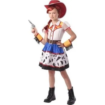 Šaty na karneval - kovbojská dívka, 120 cm - 130 cm