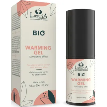 Lubrikační gel Luxuria Bio Warmig Gel Stimulating Effect 30ml