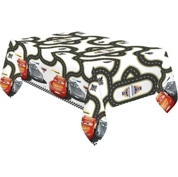 Jednorázový ubrus CARS ubrus, 120 cm x 180 cm