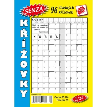 Senza číselné křížovky 1/2024 - Vydavatelství Telpres (2024, brožovaná)