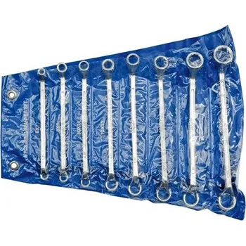 Klíč Compass Sada klíčů očkových 8 ks 6 - 22 mm ohnuté