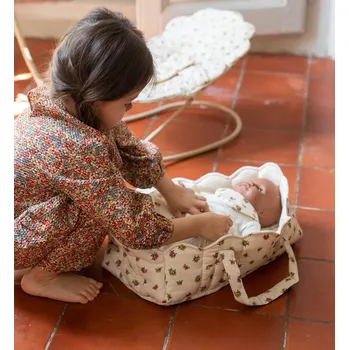 Doplněk pro panenku Konges Slojd Bavlněný košík pro panenku Peonia Konges Sløjd Doll Lift