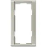 ABB TIME Rámeček dvojnásobný, svislý, starostříbrná