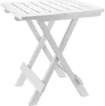 ProGarden Skládací campingový stoleček ADIGE - bílá barva