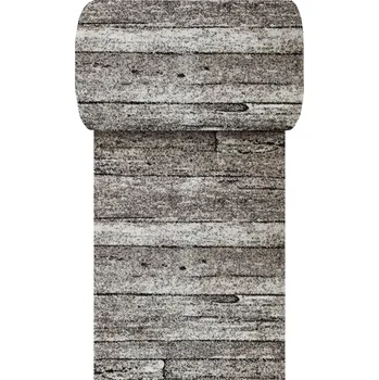 Koberec Makro Abra Běhoun Panamero 20 Parkety Desky Dřevo šedý Šíře: 60 cm