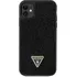 Pouzdro na mobilní telefon Guess Rhinestones Triangle Metal Logo pro Apple iPhone 11