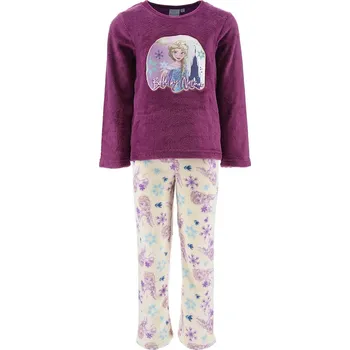 Dívčí pyžamo Frozen fialové fleecové dívčí pyžamo Velikost: 116