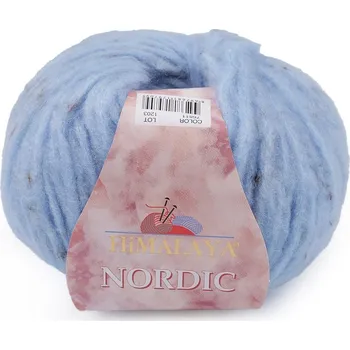 Příze Pletací příze Himalaya Nordic 50 g - 6 (76811) modrá světlá